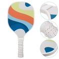 thumbnail image 1 of BRIGHTFUFU Assorted Paddle Balls Wood Edge Design Pickleball Paddle for Women 1Pcs, 1 of 8