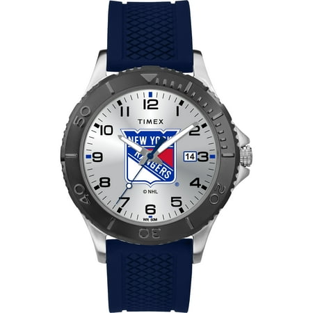 UPC 753048778645 product image for Timex - NHL Tribute Collection Gamer Blue Men's Watch, New York Rangers | upcitemdb.com