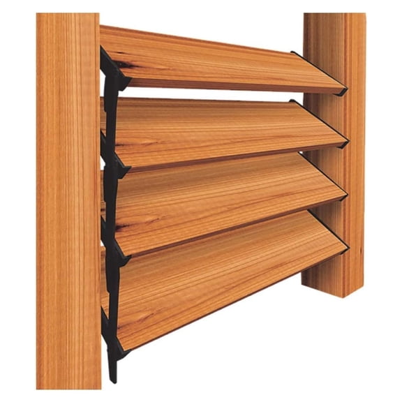 Louver Blinds & Shutter System - Hardware Kit (Designed for use of up to " W) - LSB48 (2 Pack)