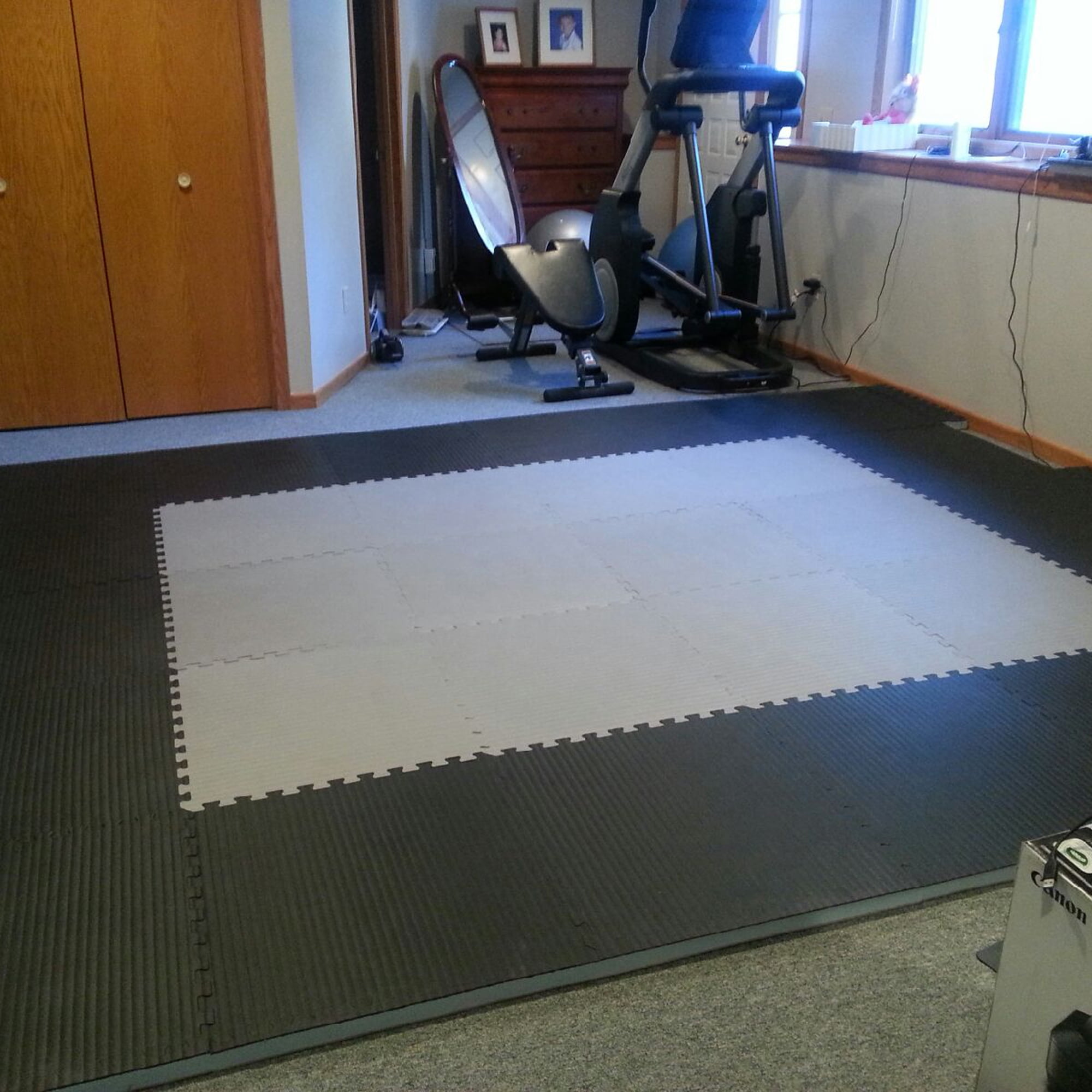 Greatmats Home Mma Bjj Interlocking Foam 2 Ft X 2 Ft X 1 5 8 In