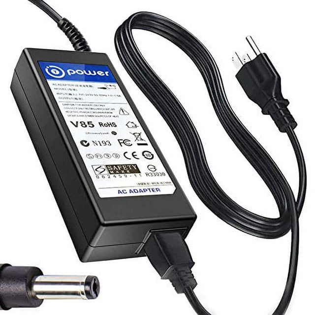 Adaptador de CA/CC de 24 V T POWER para impresora de etiquetas Rollo modelo X1038 y Nelko PL-70E-BT, MUNBYN NETUM JADENS P941 PAC090M 468BT, LabelRange LP320 LP620, cargador y cable de alimentación.