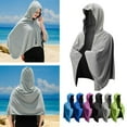 thumbnail image 2 of Cooling cape towel,Enlarged Quick-Drying Sports Cold Sun Protection Poncho P2, 2 of 9