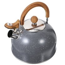 REACHISE Stainless Steel Whistling Tea Kettle for Stovetops and Camping