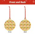 thumbnail image 2 of KLL Sea and Sand Pattern Acrylic Christmas Ornaments,1 PCS Xmas Tree Decor with Ribbon 3" Christmas Décor Christmas Pendant for Hanging on Tree & Party Favors-Round Shape, 2 of 7