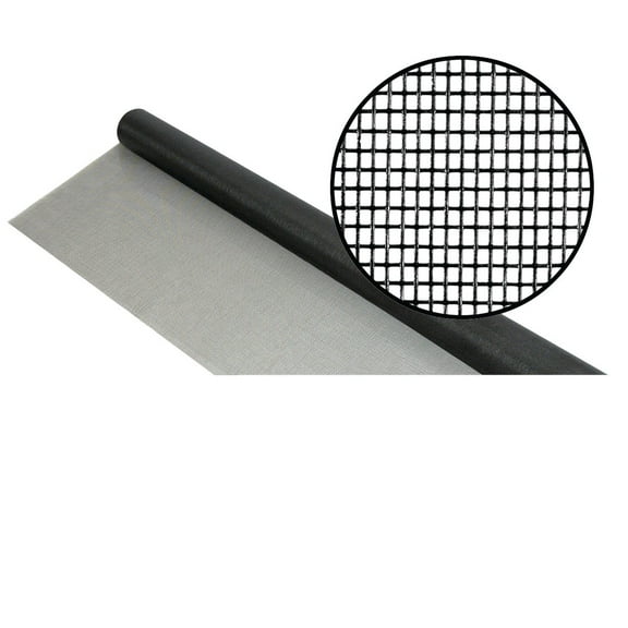 Phifer 24 In. x 100 Ft. Charcoal Premium Fiberglass Mesh Screen Cloth 3002512