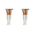 thumbnail image 3 of Minnieouse 1 par de calcetines a rayas hasta la rodilla de arcoíris, elasticidad, transpirabilidad, apariencia de moda cómoda, calcetín antideslizante, Type4 NO4 Minnieouse CBP288728, 3 of 6