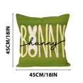 thumbnail image 3 of FAMTKT Rabbits Radish Pillow Cover Living Room Bedroom Decoration Pillow Cover Holiday Sofa Decoration Cushion Cover, Easter Pillow Covers on Clearance, 3 of 6