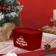 thumbnail image 5 of Caja de Almacenamiento para Aperitivos Navideños, Artículos Diversos, Cosméticos de Escritorio, Juguetes, Aperitivos, Cesta de Almacenamiento para Sala de Estar y Hogar., 5 of 6