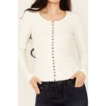 thumbnail image 3 of Idyllwind Women's Rib Knit Long Sleeve Button-Down Shirt - IWFA24K79-IV XXX-  US, 3 of 4