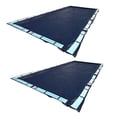 thumbnail image 1 of Swimline 20 x 40 Feet Winter Rectangular In Ground Swimming Pool Cover (2 Pack), 1 of 6