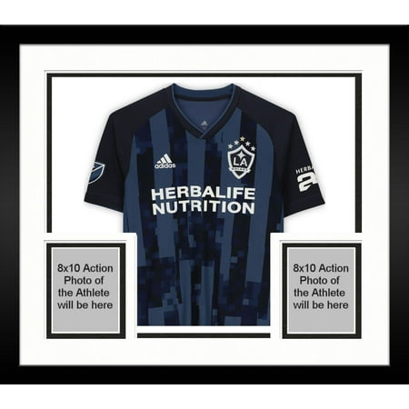 Framed Perry Kitchen LA Galaxy Autographed Match-Used #2 Blue Jersey from the 2020 MLS Season - Fanatics Authentic Certified
