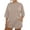 Khaki, variant on SuDongPo Pajamas for Women Set Two Piece Lounge Summer Outfits Short Sleeve Oversized Tops and Shorts Soft Sleepwear with Pockets