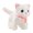 White, variant on Plush Cat Toy Cute Stuffed Animal Musical Electric Toy Gift for Toddlers