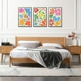 thumbnail image 3 of Matisse Wall Art Set of 3 Henri Matisse Abstract Pink Floral Posters Print Minimalist Canvas Wall Decor for Living Room Bedroom Girls Room Decor, 3 of 6