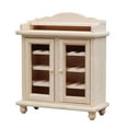 thumbnail image 2 of Estantería para casa de muñecas a escala 1:12, modelo de gabinete de madera, adornos duraderos para casa de muñecas 1/12, gabinete para diseño de perfke Gabinete de casa de muñecas, 2 of 9