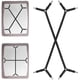thumbnail image 1 of Sujetadores para sábanas, 2 uds., correas ajustables entrecruzadas para sábanas ajustables, tirantes para sábanas, fundas de colchones, 1 of 7