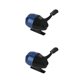 thumbnail image 3 of Advancent 3,0: 1 fundición Spincast carrete de pesca gatillo balancín mango de acero inoxidable práctico sedal rueda rodamiento de bolas Azul 2Conjunto, 3 of 6