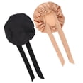 thumbnail image 4 of 2 gorros de dormir de satén cómodos para el cuidado del cabello del hogar, gorro de ducha para dormir de satén, 4 of 6