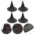 thumbnail image 3 of 4 piezas sombreros de bruja para decoración de Halloween, 3 of 3