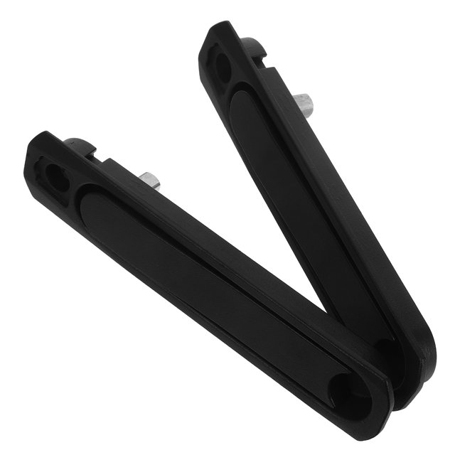FOMIYES 2Ud Manilla Invisible Para Puertas Y Correderas En Color Negro Seguro Y Resistente