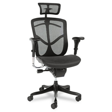 UPC 042167381103 product image for Alera EQ Series Ergonomic Multifunction High-Back Mesh Chair, Black Base | upcitemdb.com