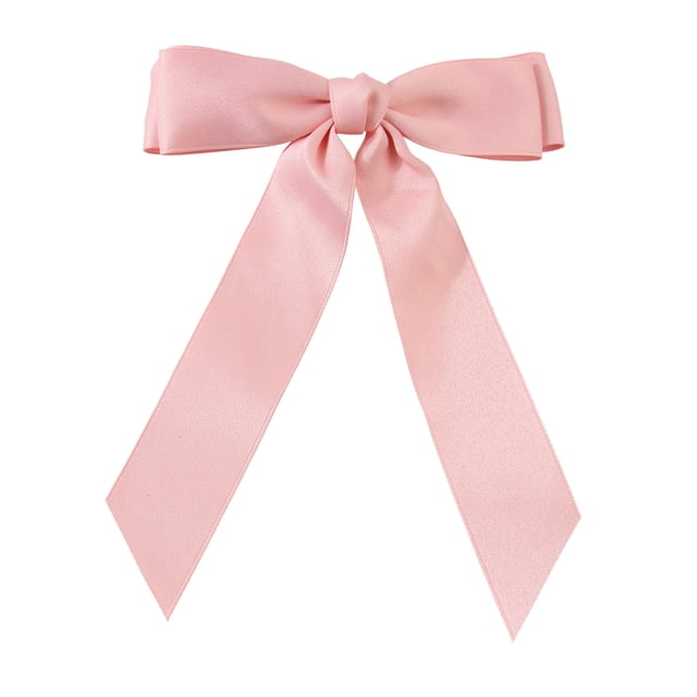 Barrettes Nœuds en Satin pour Femmes avec Longue Queue Accessoires pour Cheveux