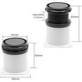 thumbnail image 4 of 4x Pies De Meuble Reglables Pies De Table En Acier Inoxydable Avec Vis Blanc - 5cm, 4 of 5