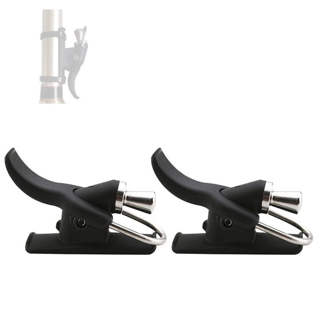 Lot de 2 Gâchettes de Lancer pour la Pêche en Mer, Pince de Canon de Lancer, Doigt Bionique, Bouton de Pouce, Aide de Lancer à Bobine Fixe pour la Pêche en Mer, au Rivage et à la Plage Noir