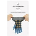 thumbnail image 6 of 2022 Winter Explosions Wool Knitted Mixed Color Gloves Plus Velvet Padded Cycling Five-finger Touch Screen Warm Gloves, 6 of 7
