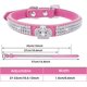 thumbnail image 4 of Collar ajustable de piel sintética con pedrería para perros y gatos pequeños., 4 of 5