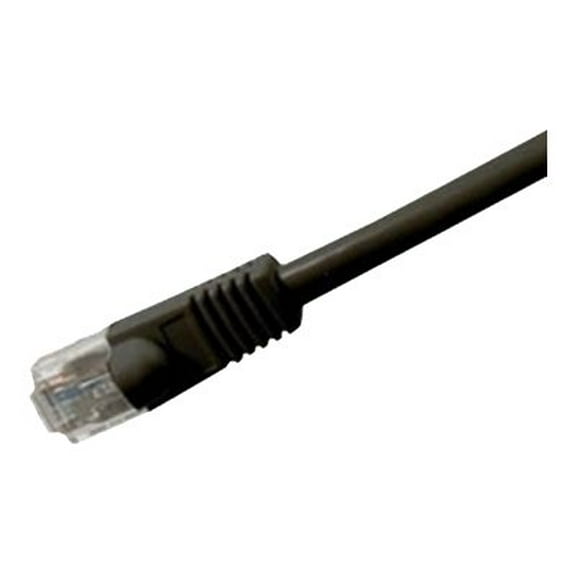 Comprehensive HR Pro - Patch cable - RJ-45 (M) to RJ-45 (M) - 2.13 m - UTP - CAT 6 - molded, snagless, stranded - black