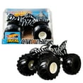 thumbnail image 1 of Hot Wheels Monster Trucks 1:24 Scale Zebra Shark Vehicle, 1 of 4