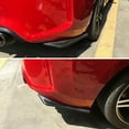 thumbnail image 2 of Suitable for Honda for Civic 2022 - 2023 Carbon Fiber Rear Bumper Side Skirt Corner Guard -, 2 of 4