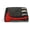Silver, variant on Waterproof PU Leather Toiletry Cosmetic Bag Thin Red Firefighter Line Axe Flag Portable Travel Makeup Organizer Bag for Women Gold