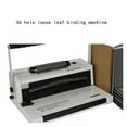 thumbnail image 3 of 46 Hole Puncher Electric Single Coil Spiral Ring Binding Machine Contract Text Hole Punching Machine, 3 of 6