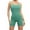 Green jumpsuits for women, variant on Wycnly Womens Jumpsuits Knitted Ribbed Slim One Piece Sports Strap Short Overalls Jumpsuits Trendy Solid V-Neck Sleeveless Mini Summer Rompers Brown l
