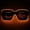 Orange, variant on LED Glasses, Light Up Glasses Neon El Wire LED Light Up Eyeglasses Sunglasses Eyewear for Nightclub Battery