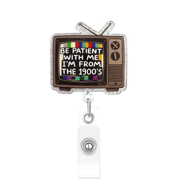 Eoozwa Retractable Badge Reel Holder Automatic ID Card Clip for Office Work Security Lanyard Keychain Multicolor Plastic Convenient Carabiner Accessory