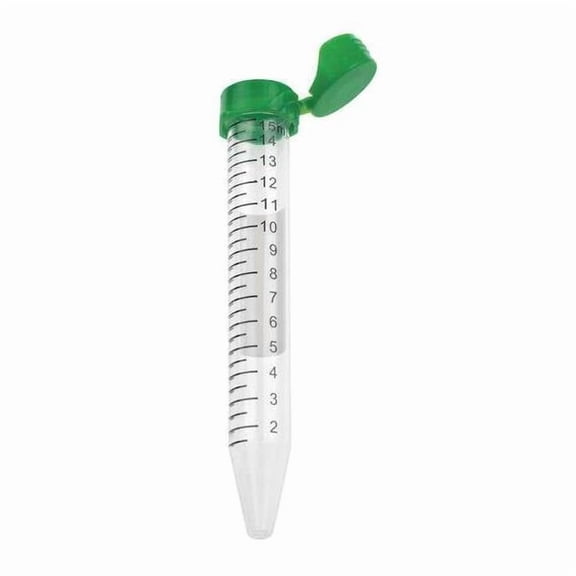 Celltreat Centrifuge Tube, 15mL, Flip-Top, Bag, PK500 229417