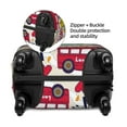 thumbnail image 4 of Daiia London Symbols Luggage Cover, Thickened Washable Travel Luggage Covers, Elastic Unique Baggage Covers for 18-20 inch Luggage-Small, 4 of 9
