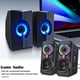 thumbnail image 4 of Altavoz Onikuma 2pcs ONIKUMA L6 Gaming Wired LED Speaker Kit estéreo compatible con Bluetooth, 4 of 6