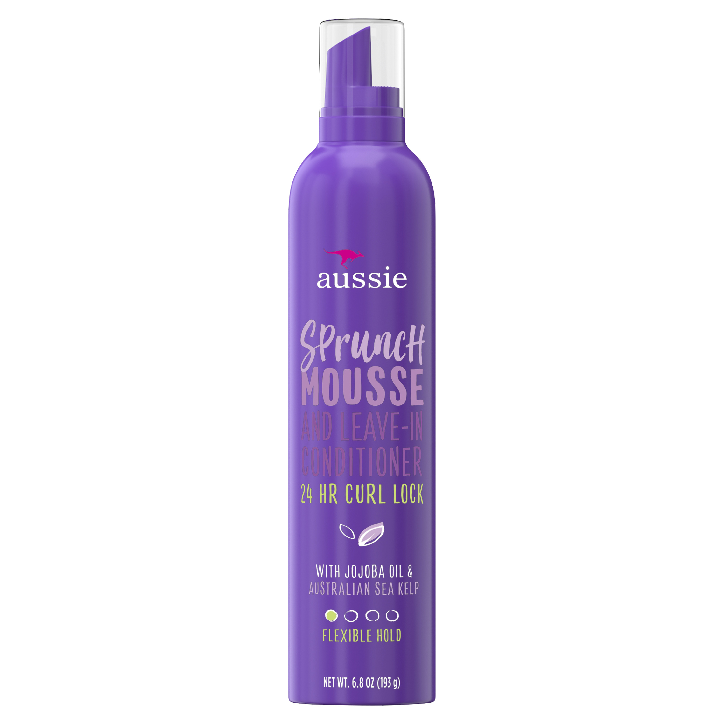 Aussie Sprunch Mousse and Leave-In Conditioner, Flexible Hold, 6.8 oz - image 3 of 9