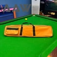 thumbnail image 4 of Tnarru Billiards Pool 4x4 Billiard Sticks Carrying Case Compact Carrier Billiard Rod Storage Bag Snooker Cue Storage Pouch Orange, 4 of 7