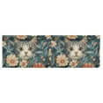 thumbnail image 6 of Yayeee Kitchen Valance Rod Pocket 54" x 18" Living Room Window Curtain, Flowers Cat, 6 of 6