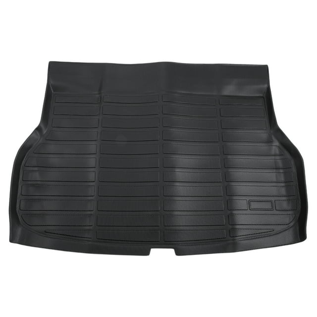 Unique Bargains 1 Pc Cargo Liner Rear Trunk Mat for Acura RDX 2013-2018 Rear Trunk Cargo Luggage Boot Tray Mat Black TPE Long Grid Pattern