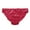 Rose Red, variant on Jiaroswwei Lady Panties Low Waist Bouncy Solid Color No Constraint Anti-peeking Soft Silky Pure Color Women Underpants for Inner Wear