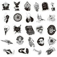 thumbnail image 2 of Gothic Stickers, 50 Pcs Goth Vinyl Sticker Pack, Waterproof Skeleton Stickers for Laptops, Water Bottles, Phone Case, Skull Stickers Decals for Teens and Adults, 2 of 5