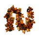 thumbnail image 1 of Moyic Mantenimiento bajo de la guirnalda artificial elegante de las hojas de arce y aspecto realista versátil Kits de decoración para fiestas con luz, 1 of 6