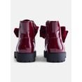 thumbnail image 4 of Wonder Nation Baby and Toddler Girls Bow Combat Boots, 4 of 5