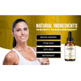 thumbnail image 5 of Ginger Slim Drops Advanced Formula Liquid Supplement All Natural Vitamin Tincture 300ML, 5 of 7